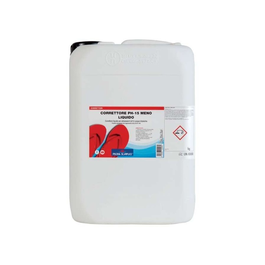 Correttore PH Meno 15 Liquido Lapi PS1584P24 formato da 25 LT