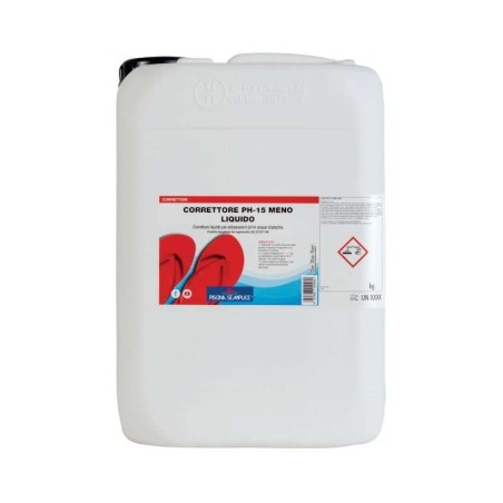 Correttore PH Meno 15 Liquido Lapi PS1584P24 formato da 25 LT