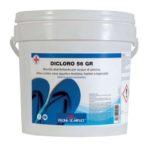 DICLORO 56 Gr Lapi PS1515005 5Kg prolunga la durata del cloro