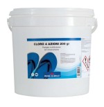 CLORO 4 AZIONI 200g Lapi PS1538010 10Kg pastiglie da 200 gr