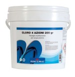 CLORO 4 AZIONI 200g Lapi PS1538005 5Kg pastiglie da 200 gr